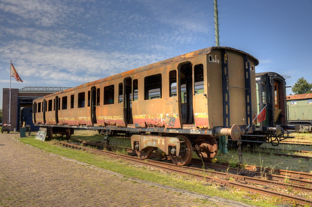 HDR Stoomtrein Goes Borsele verkeer transport spoorweg spoorwegen ns trein treinen loc stoomloc steamloc locomotief stoomlocomotief stoomlocomotieven erfgoed